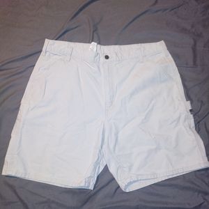 VTG Carhartt off white carpenter shorts B144 put MENS 38